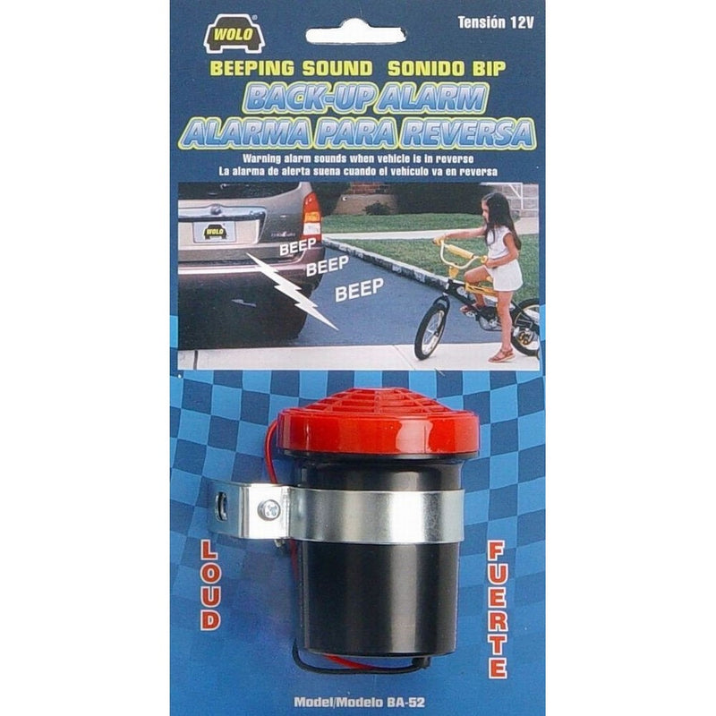 Wolo (BA-52) Back-Up Alarm - Beeping Sound