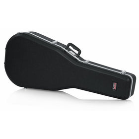 Gator Cases Deluxe ABS Plastic Acoustic Dreadnought Guitar Case