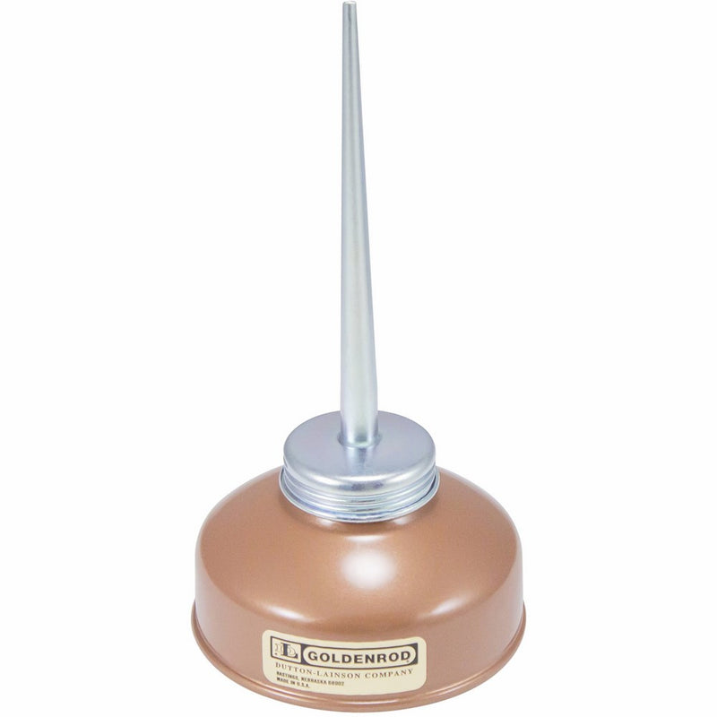 Goldenrod 505 Spring Bottom Oiler with Straight Spout - 6 oz. Capacity