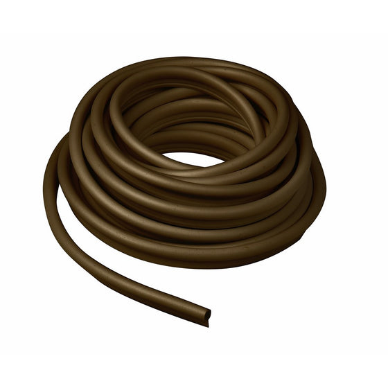 Frost King V18BH Tubular Vinyl Gasket, 1/2In Wide x 1/4In Thick x 17Ft Long, Brown