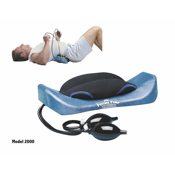 Posture Pump Relief for Low Back Pain Elliptical Back Rocker DISC HYDRATOR (Model 2000)