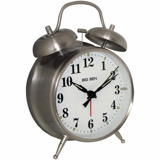 Big Ben 4 1/2" Twin Bell Alarm clock