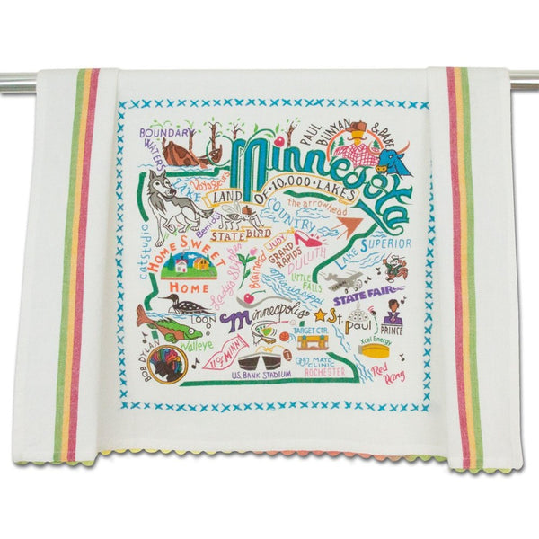 Catstudio Minnesota Dish Towel - Original Geography Collection Décor 032D(CS)