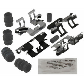ACDelco 18K1902X Professional Rear Disc Brake Caliper Hardware Kit with Clips, Seals, Bushings, and Lubricant