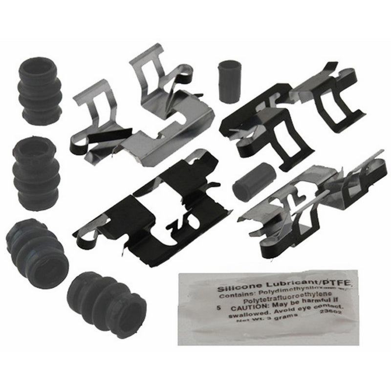ACDelco 18K1902X Professional Rear Disc Brake Caliper Hardware Kit with Clips, Seals, Bushings, and Lubricant