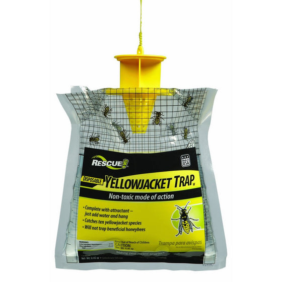 RESCUE! Non-Toxic Disposable Yellowjacket Trap, East of the Rockies