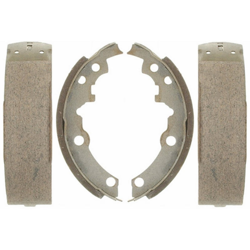 ACDelco 14553B Advantage Bonded Rear Brake Shoe Set