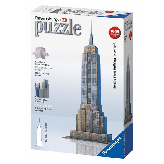 Ravensburger Empire State Building 216 Piece 3D Building Set