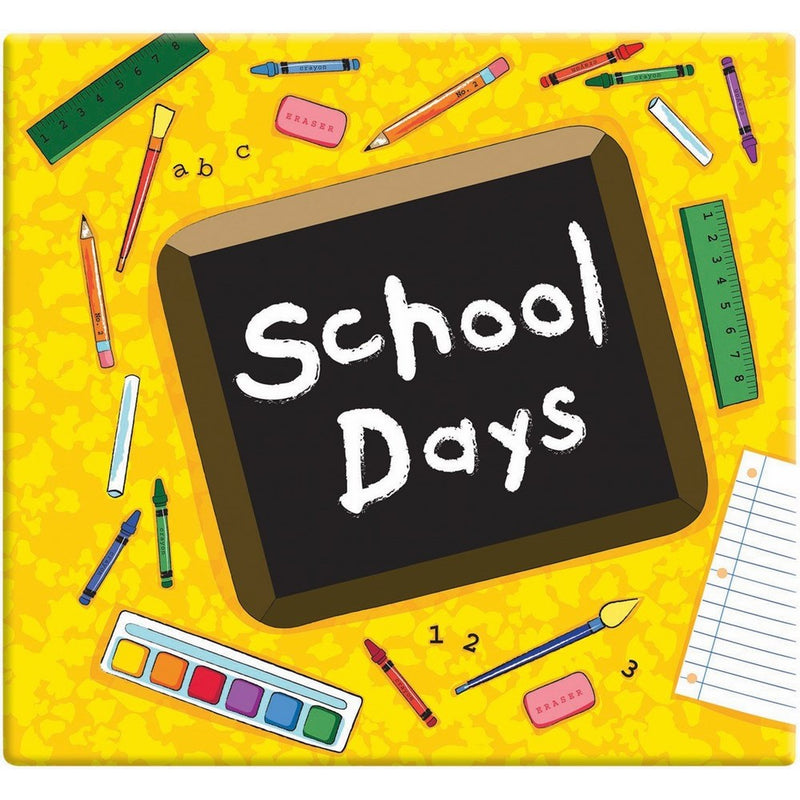 MBI School Days Album, 12 by 12-Inch, Yellow