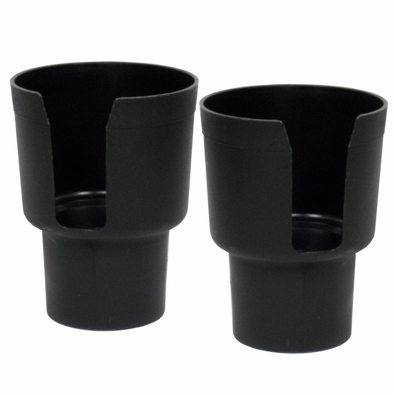 Gadjit Cup Keeper 2-Pack (Black) Car Cup Holder Adapter Expands Cup Holders to Hold Mugs, Convenience Store Cups, Water  Soda Bottles with up to 3.6" diameter, Fits Yeti Rambler 20 oz 30 oz