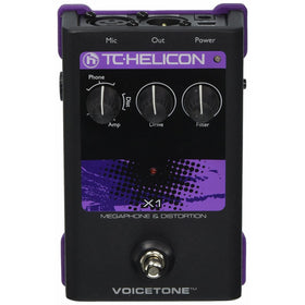 TC Helicon Singles VoiceTone X1 Vocal Effects Processor