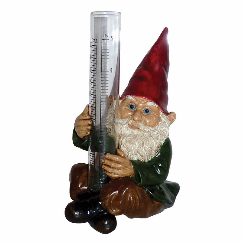 Michael Carr Designs 80046 Garrold Gnome, Rain Gauge