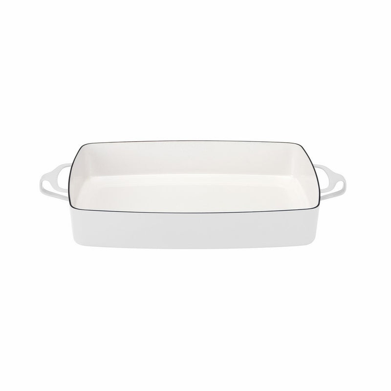Dansk Kobenstyle Rectangular Baker, White