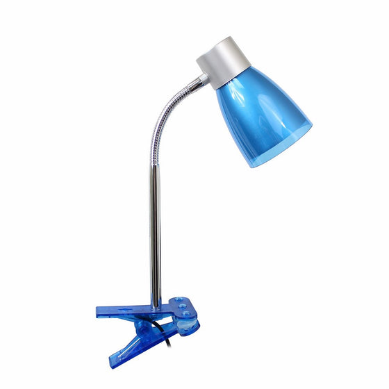 Limelights LD2012-BLU Flashy Flexible Gooseneck LED Clip Light, Metallic Blue