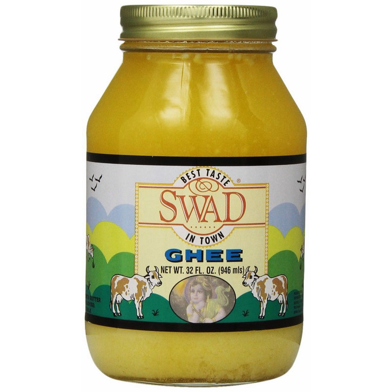 Swad Pure Ghee Clarified Butter, 32 Ounce