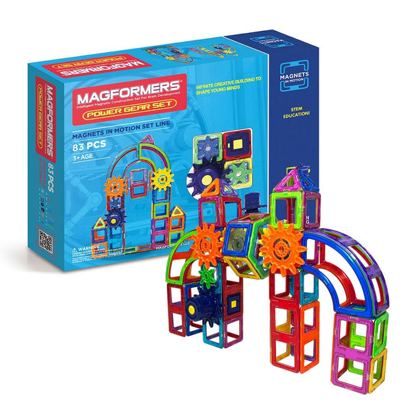 Magformers Magnets in Motion 83 Piece Power Set