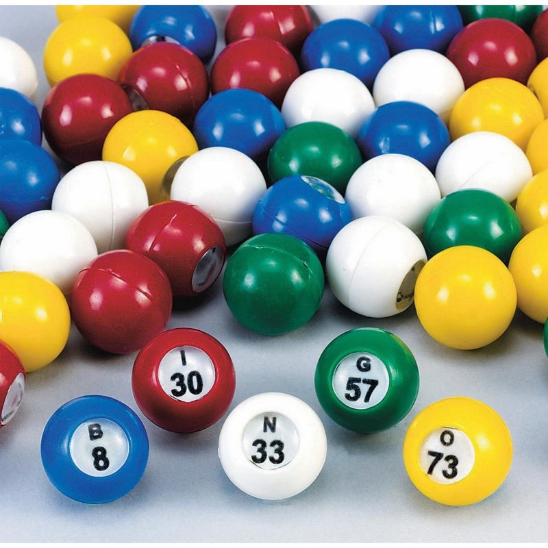 Plastic Bingo Balls (set of 75)