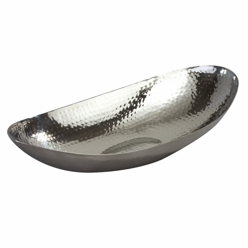Elegance 17-Inch Hammered Oval Bowl, Large
