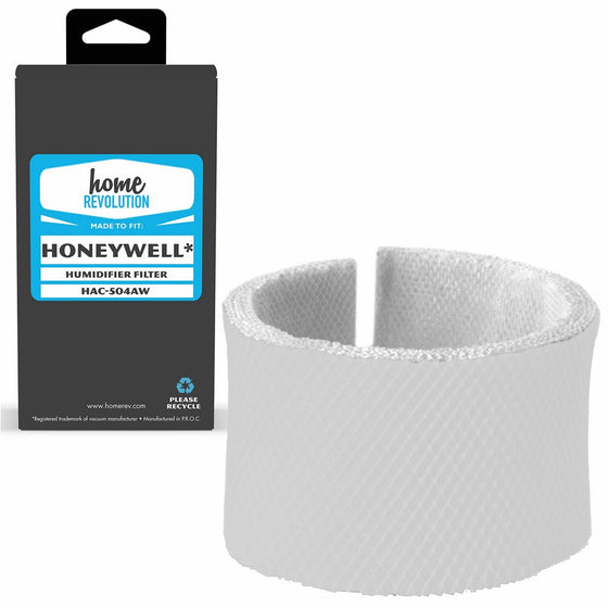 Home Revolution Replacement Humidifier Filter, Fits Part HAC-504AW & Honeywell HCM-300T, HCM-315T, HCM-600 and HCM-710 Models
