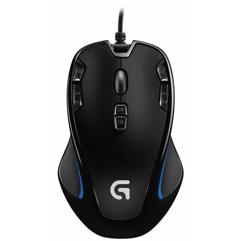 Logitech G300s Optical Ambidextrous Gaming Mouse – 9 Programmable Buttons, Onboard Memory