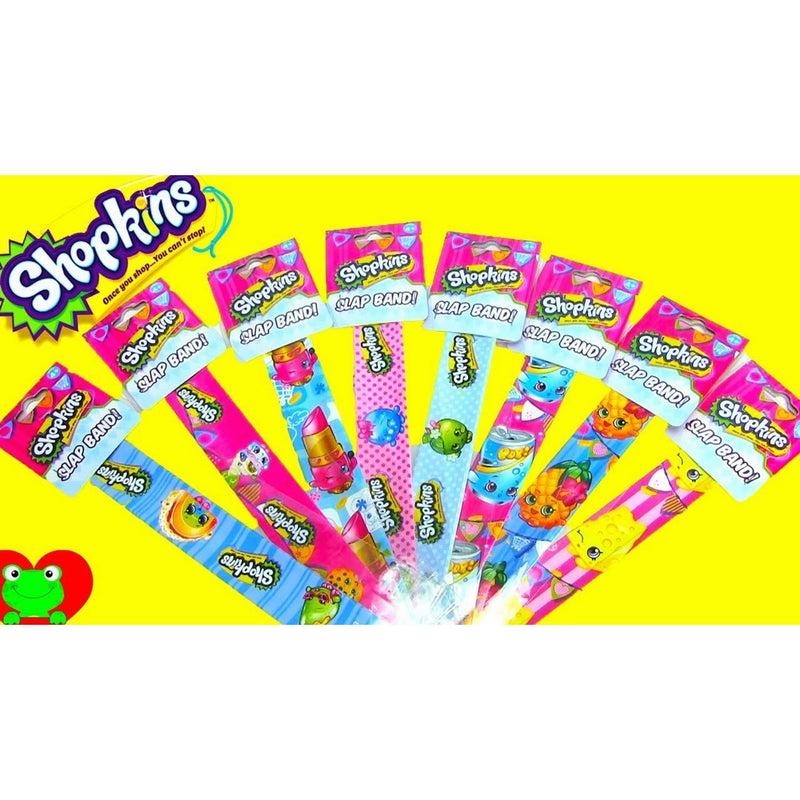 Shopkins Slap Band! Bracelet (Style May Vary) . Pack of 1.