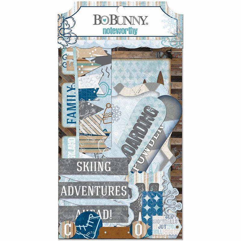 Whiteout Noteworthy Die-Cuts-
