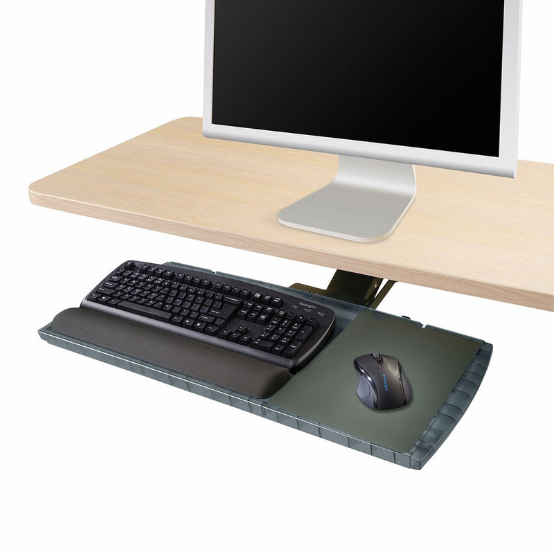 Kensington Underdesk Adjustable Keyboard Platform with Wrist Rest (K60067)