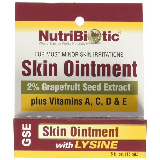 Nutribiotic Skin Ointment, 0.5 Ounce