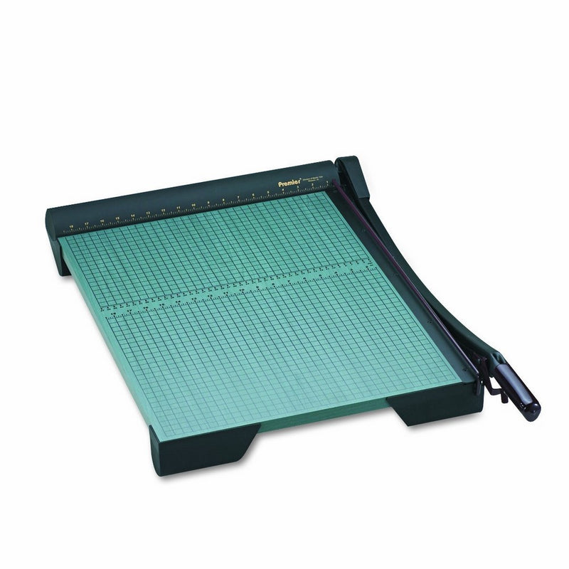 Premier Heavy-Duty Green Board Wood Trimmer, Cut Up to 20 Sheets at One Time, Steel Blades, 24 Inches, Green (PREW24)
