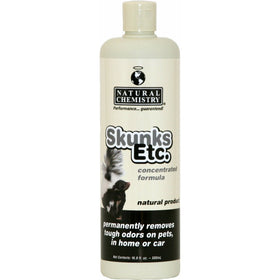Skunks Etc Concentrated Skunk Odor Eliminator for Dogs and Cats, 16.9 fl.oz
