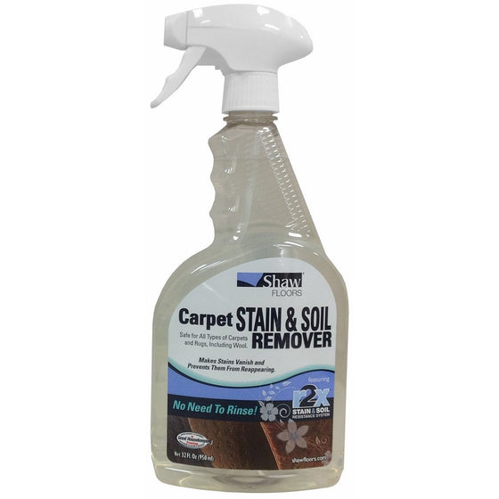 Shaw R2X Carpet Stain & Soil Remover 32 Ounces Spray