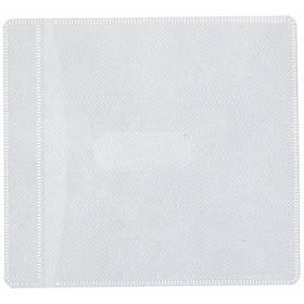C-Line Deluxe Individual Double-Sided CD/DVD Holders, 5-13/16 x 5-1/32 Inches, 50 per Box (61988)
