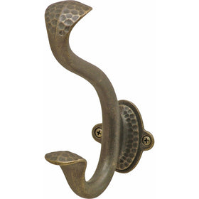 Hickory Hardware P2175-WOA 5-1/16-Inch Signature Hook, Windover Antique