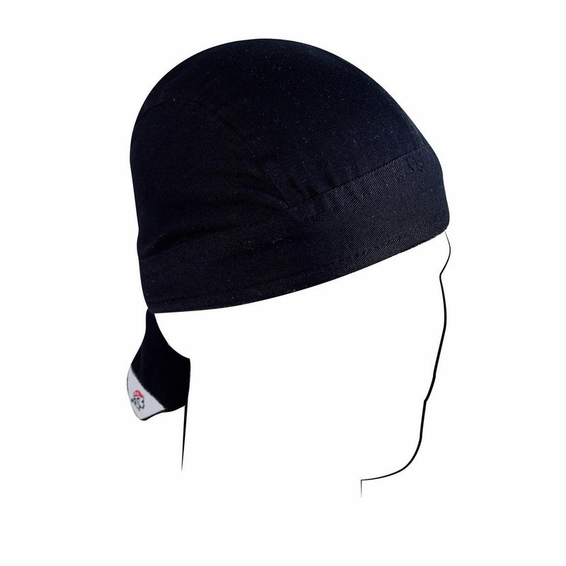 Zanheadgear 100% Cotton Road Hog Flydanna Bandanna, Black