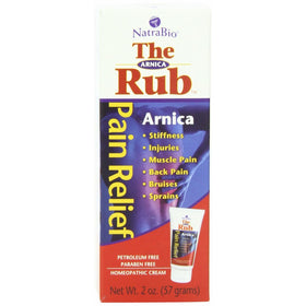 Natrabio The Arnica Rub, 2-Ounce