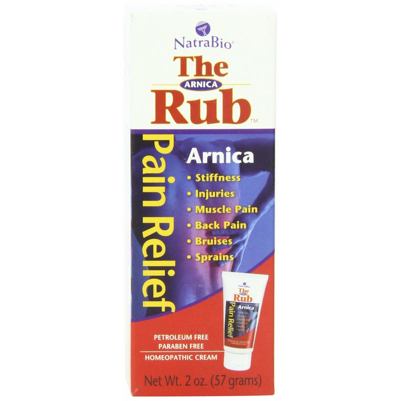 Natrabio The Arnica Rub, 2-Ounce