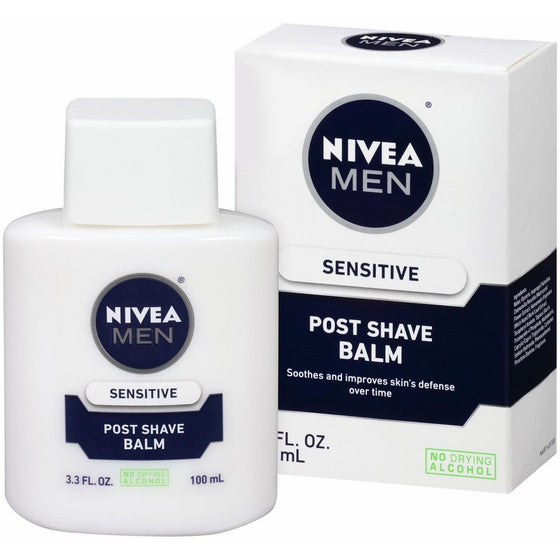 NIVEA FOR MEN Sensitive Post Shave Balm 3.3 oz