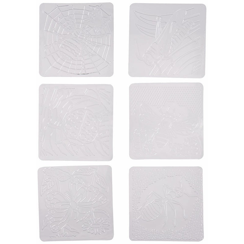 Roylco Bug Rubbing Plates for Art