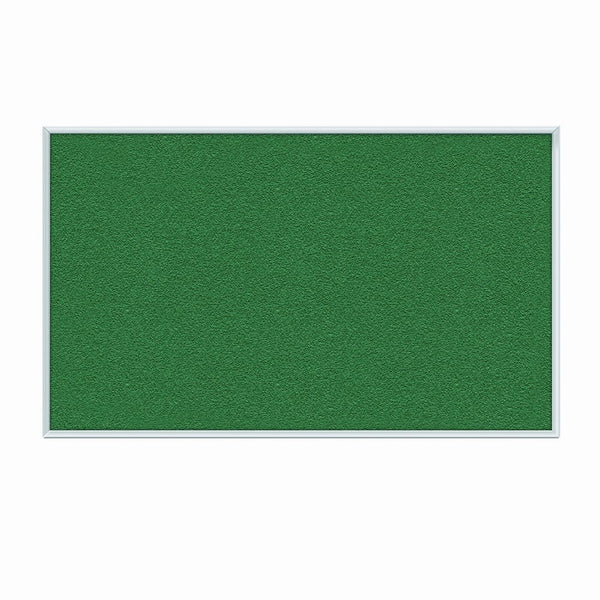 Ghent Spruce Vinyl Bulletin Board, 48.5" x 96.5", Aluminum Frame, Made in the USA