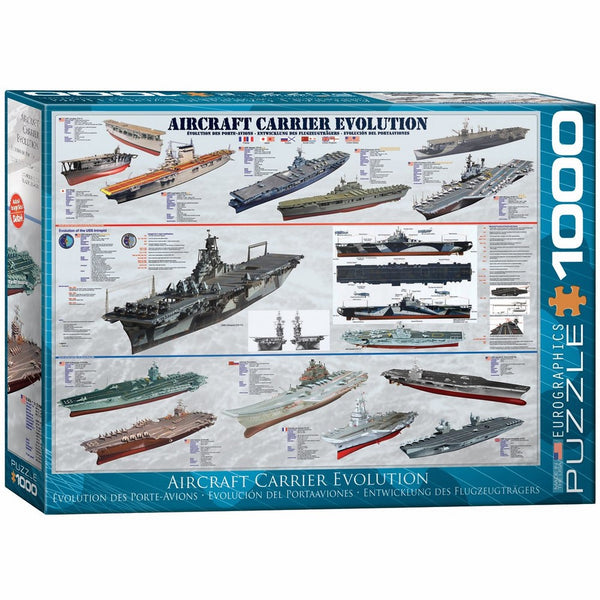 EuroGraphics Aircraft Carrier Evolution Puzzle (1000-Piece)