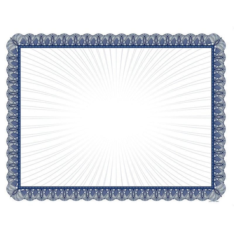 Blue Value Certificates - 100 Certificates