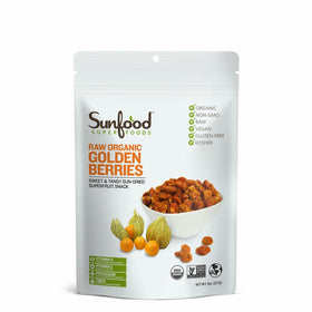 Sunfood Golden Berries, 8oz, Organic