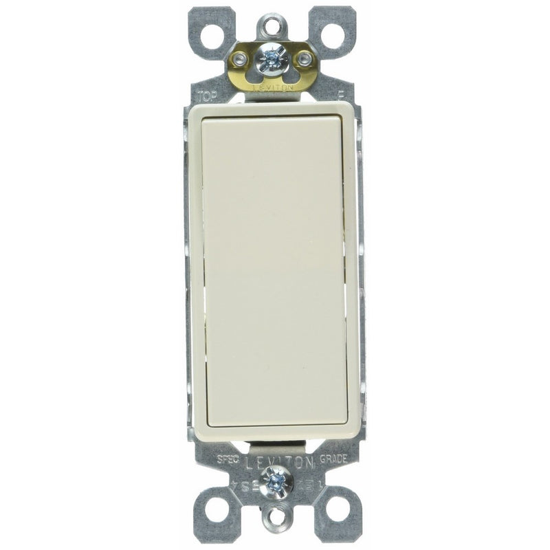 Leviton S16-05603-2TS 3 Way 15A Light Almond CSA Boxed Switch