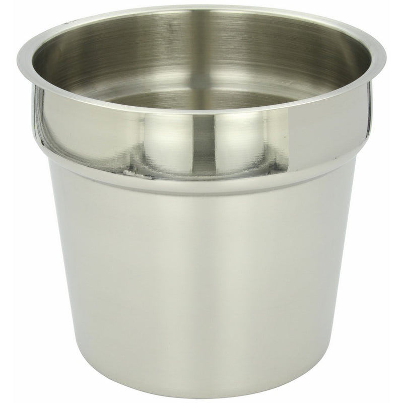 Benchmark 56750 Inset Pan, 7 qt Capacity, 9-1/2" Diameter x 8-1/4" Height