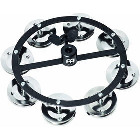 Meinl Cymbals HTHH1BK Mountable Hihat Tambourine with Steel Jingles (VIDEO)