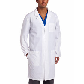 Dickies Everyday Scrubs Unisex 40 Inch Lab Coat,White,Medium