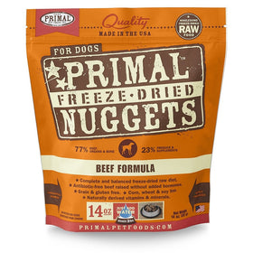 Primal Pet Foods Freeze-Dried Canine Beef Formula 14 oz