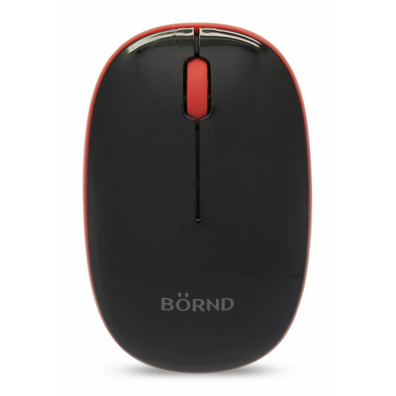 Bornd 2.4GHz Optical Wireless Mouse, Black (E220 BLACK)