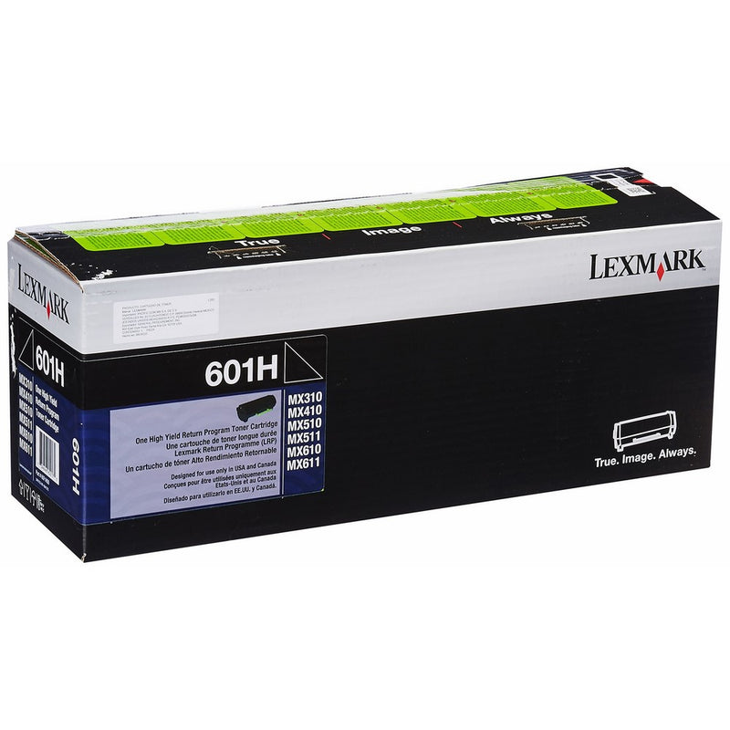 Lexmark 60F1H00 (LEX-601H) Toner, 10000 Page-Yield, Black