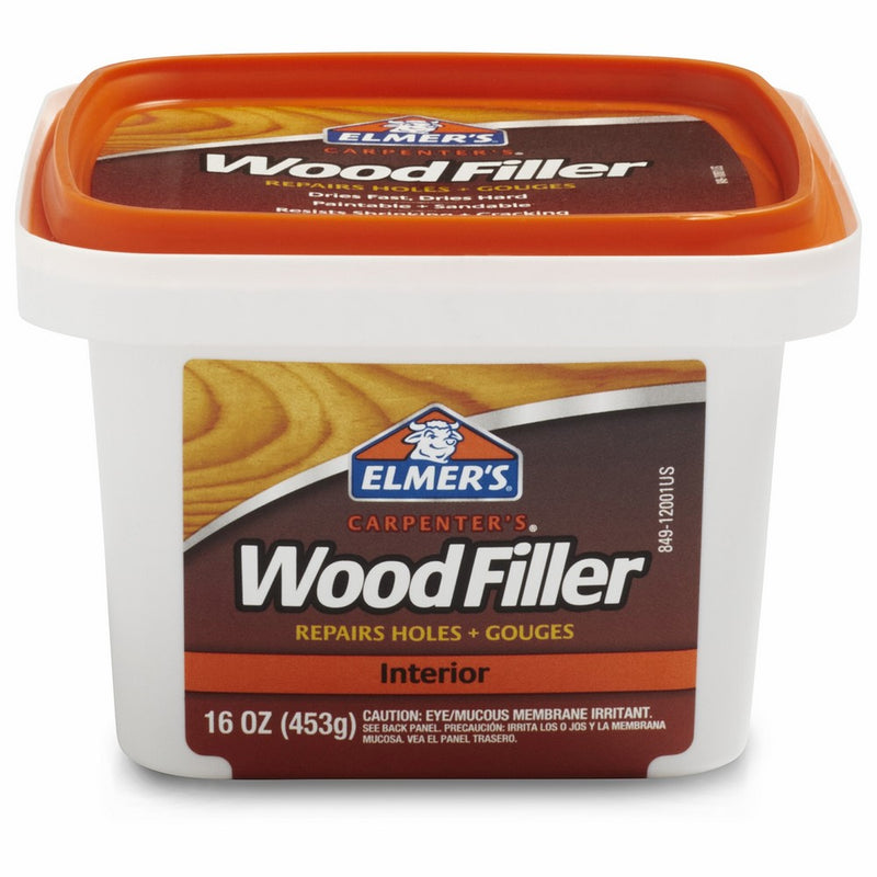 Carpenter's Wood Filler, Interior Only, 16 Ounces, E849D8
